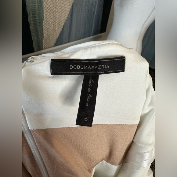BCBG Max Azria Cream Cocktail Dress - Picture 8 of 10